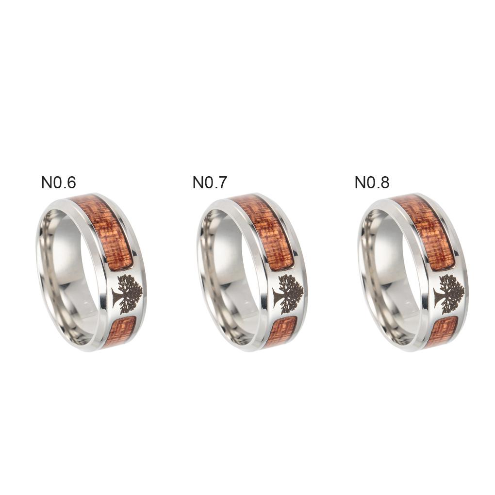 Unisex Bang Men Girls Wife Stainless Steel Father Couple Art Jewelry Hand Women Vintage Gift Ring Wedding Anniversary