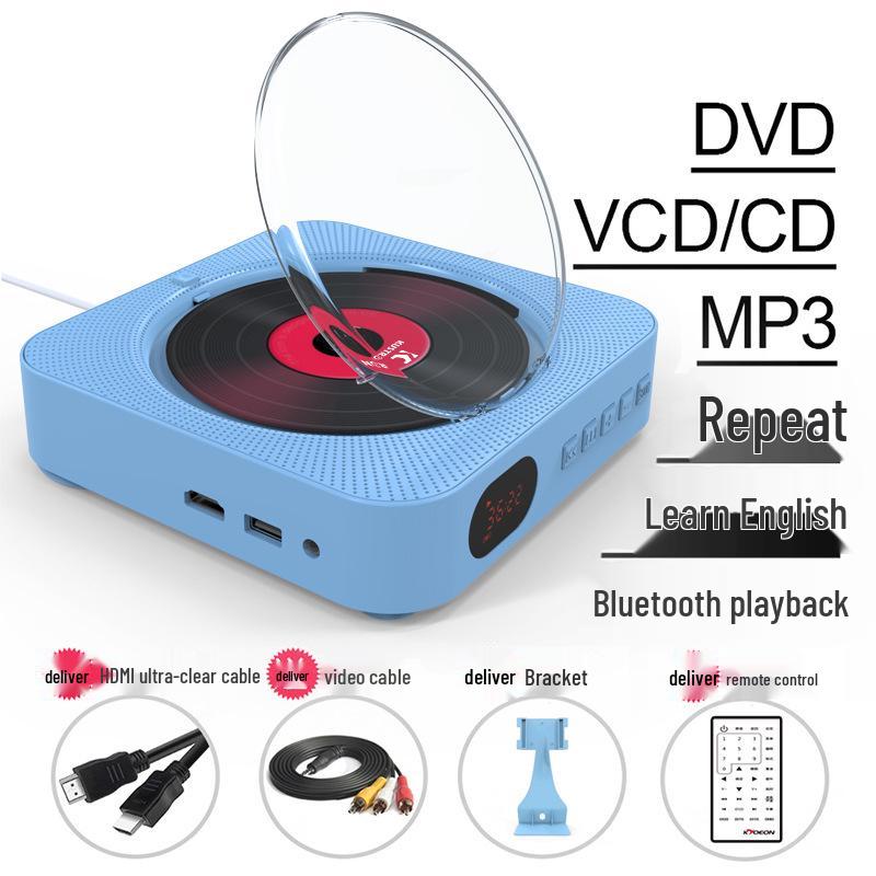 

Smart Wall-Mounted Bluetooth CD/DVD Player for TV and Prenatal Education 168 x 168 x 40 mm