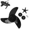 QP05013A Marine Motor Boat Propellers 3 Blades Electric Blade Engine Outboard for Haibo T54