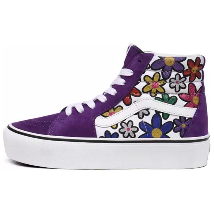 Sk8 Vans-Hi Platform 2 'Glitter Daisies' Women's VN0A3TKNX96