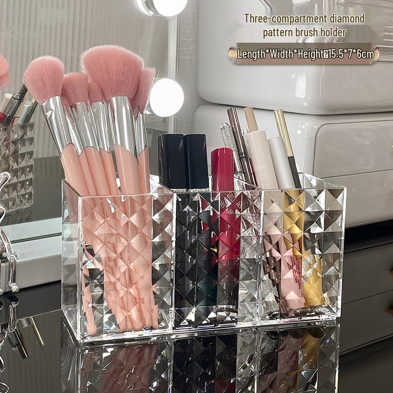 Stohovatelný Průhledný Akrylový Úložný Box na Kosmetiku a Svačiny