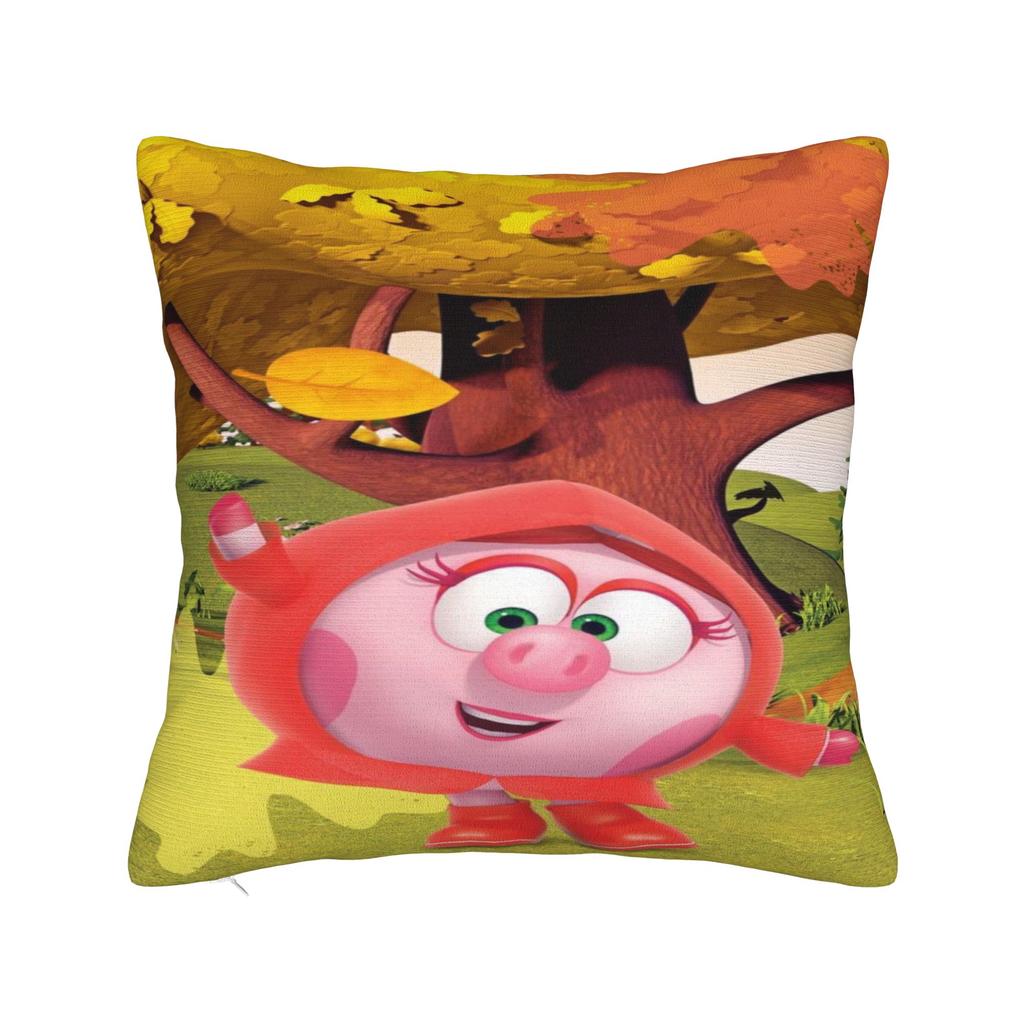 KikoRiki Animation Cartoon Pillowcase Merch Printed Cushion Cover Throw Pillow Cover Home Decor Square Multiple Sizes