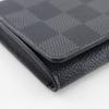 LOUIS VUITTON Anneveld Cult de Visit Card Case N63338 name card holder black Damier Grafitto Canvas mens Used