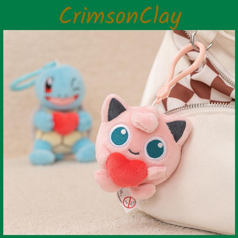Plush Toy Pokémon Cute Cartoon Keychain Backpack Pendant Children Gift Holiday