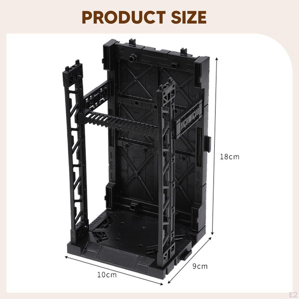 Interlocking Display Base Model Stand Housewarming Gift Lightweight Stage Character Doll Box