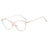 Retro Cat-eye Frames Women's Fashion Myopia Prescription Glasses Color-changing Anti Blue Light Computer Reading Eyeglasses