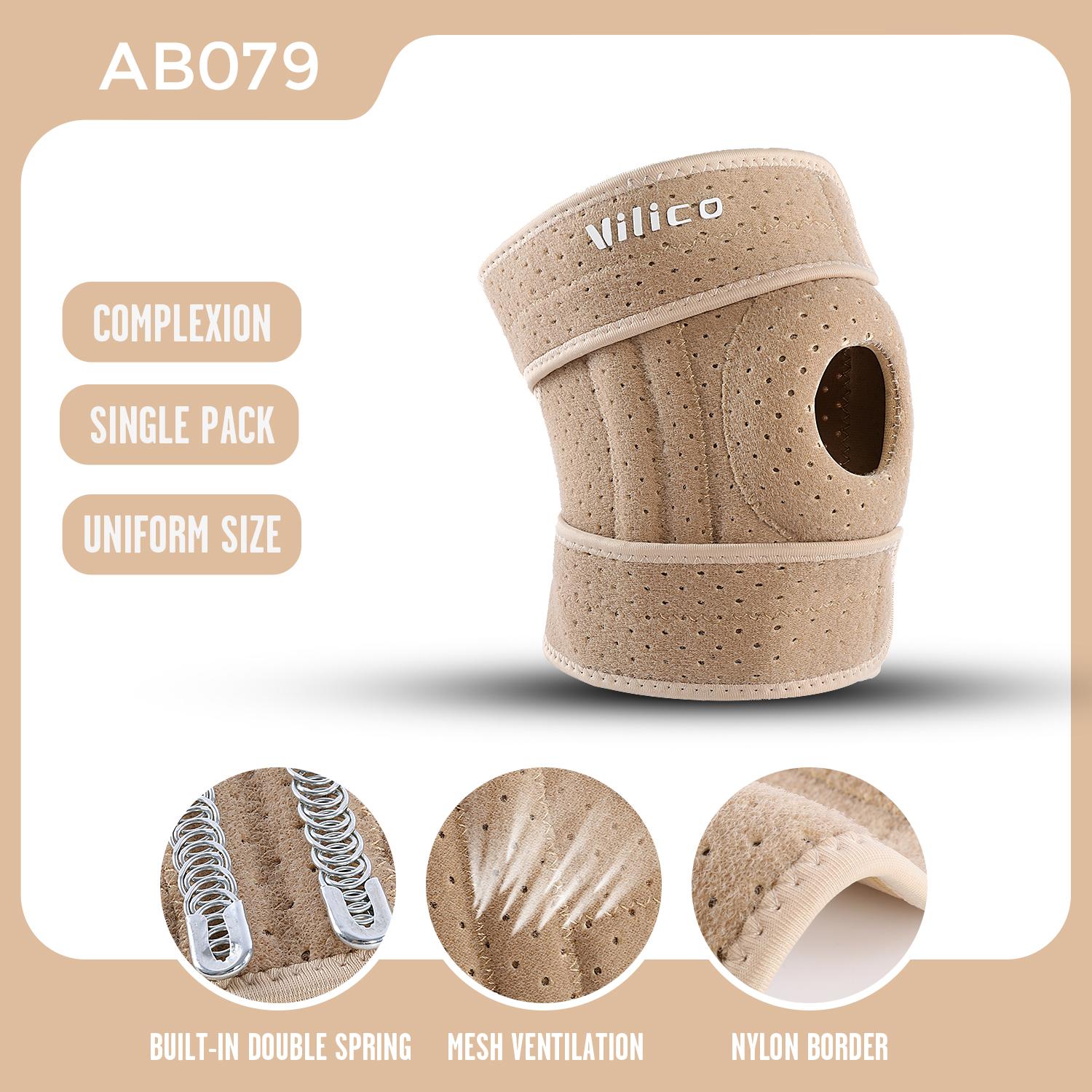 

Регулируемый эластичный наколенник, наколенник, наколенники с отверстием, спортивный наколенник, защитный ремень для бега