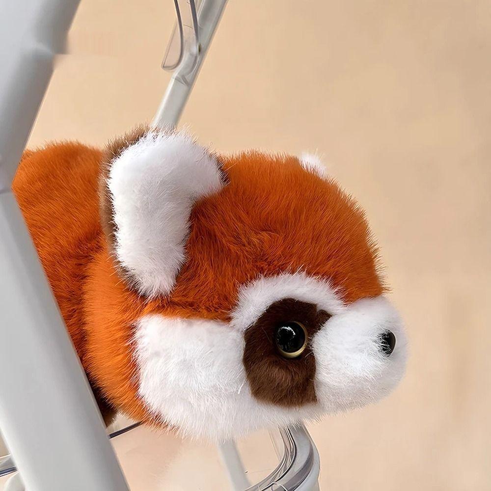 Double-Sided Reversible Panda Toys Soft Pillow Transform Panda  Christmas Birthday