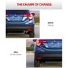 2Pcs Led Rear Lights for Honda HR-V HRV Vezel 2014 2015 2016 2017 2018 Brake Lights Rear Bumper Turn Signal Lamp Warning Light