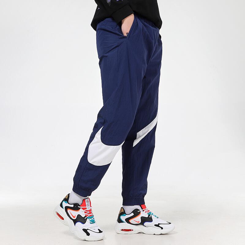 Nike Sportswear Casual Jogger Pants Men Bottoms Navy-Blue AR9895-410