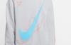 Nike Sweatshirts Men's Gray Crew Neck Moderate Regular DA5005-021