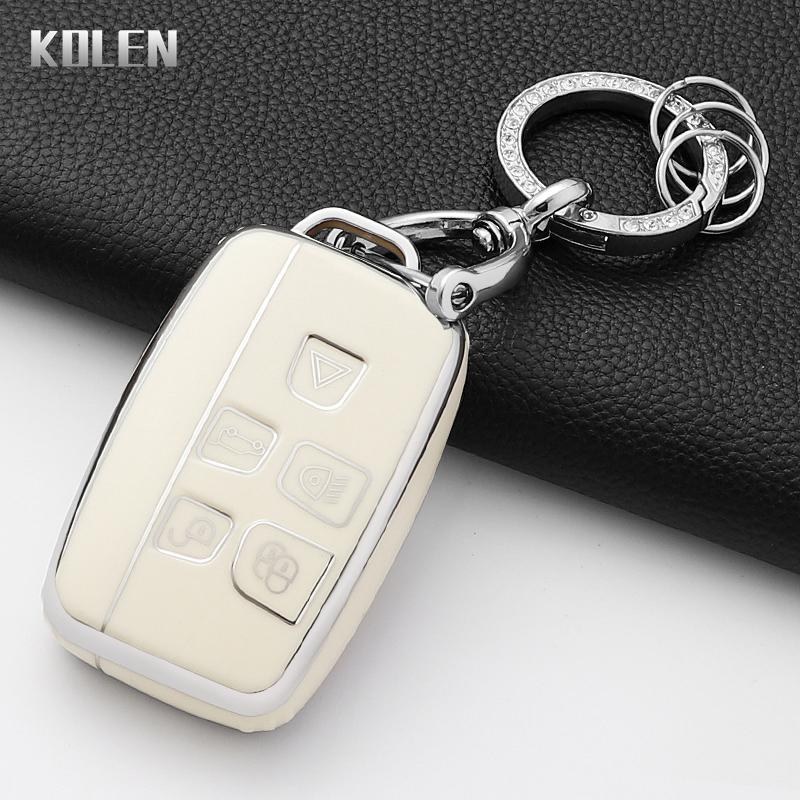 Luxury Car Remote Key Case Cover Shell For Land Rover Range Rover Evoque Sport Freelander Discovery Velar For Jaguar Xe Xf Xj