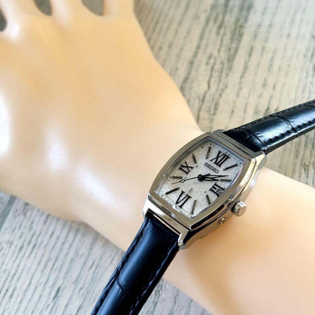 [USED] Rare SEIKO Lucia 1B22-0AP0 Radio Solar Watch SSVW027