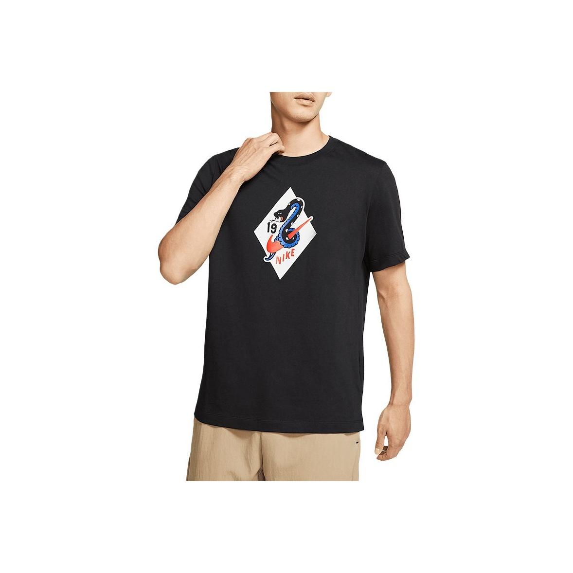 Nike Sportswear Men s T-Shirt Black CD9591-010 M