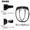 Motorcycle Safety Glasses for UV Removable Sponge Sports Unisex B1598 [FEISEDY] Goggles, Men, Protection, Windproof, Dustproof, Temples, Included,