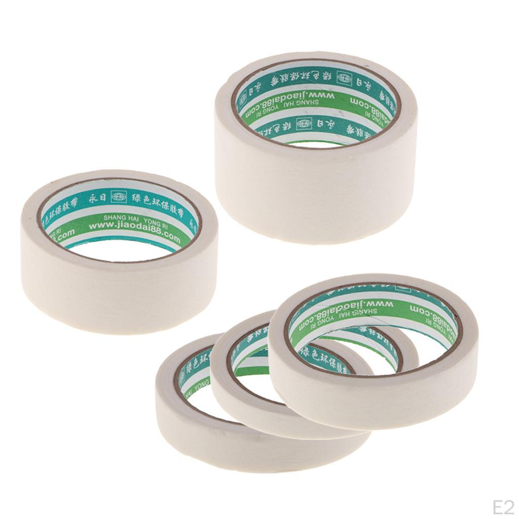 20 Yards Each Roll Masking Tapes Writable White Paper Sticky Painter Tapes, for , Painting,