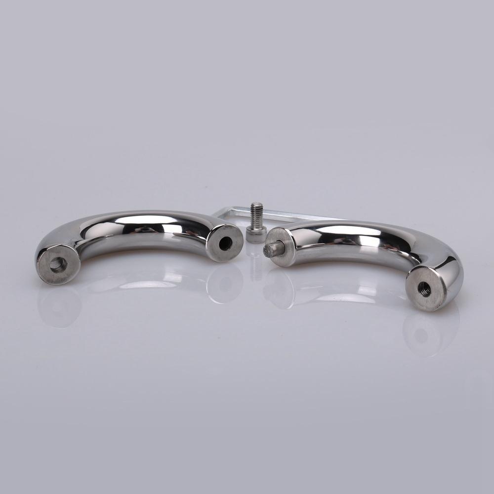 Šroubové kroužky na penis z nerezové oceli Kovový zámek na sperma Cock Cage Cudnost Sex Delay Produkt Mužské afrodiziakální zařízení Muži Hračka pro dospělé