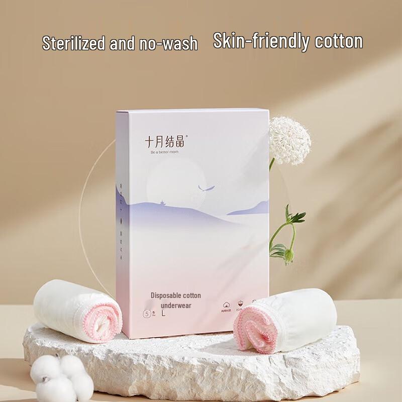 October Crystal SH795 Disposable Women s Underwear 5-Pack