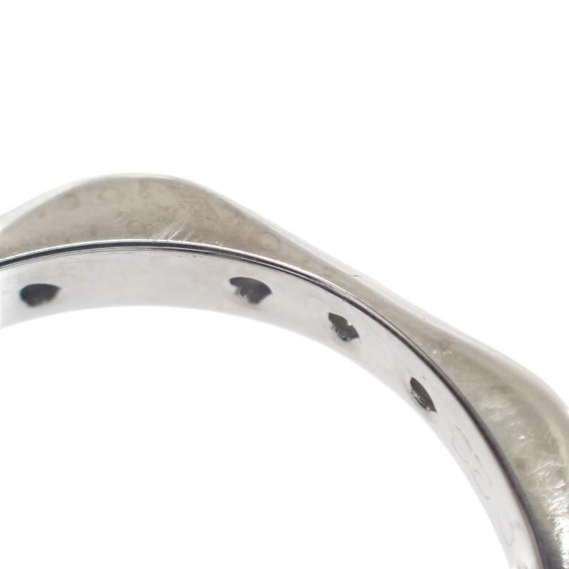 no brand  #9(JP Size) ring Pt850Platinum/diamond Women