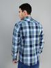 MONTE CARLO Mens Regular Fit Check Full Sleeve Shirt