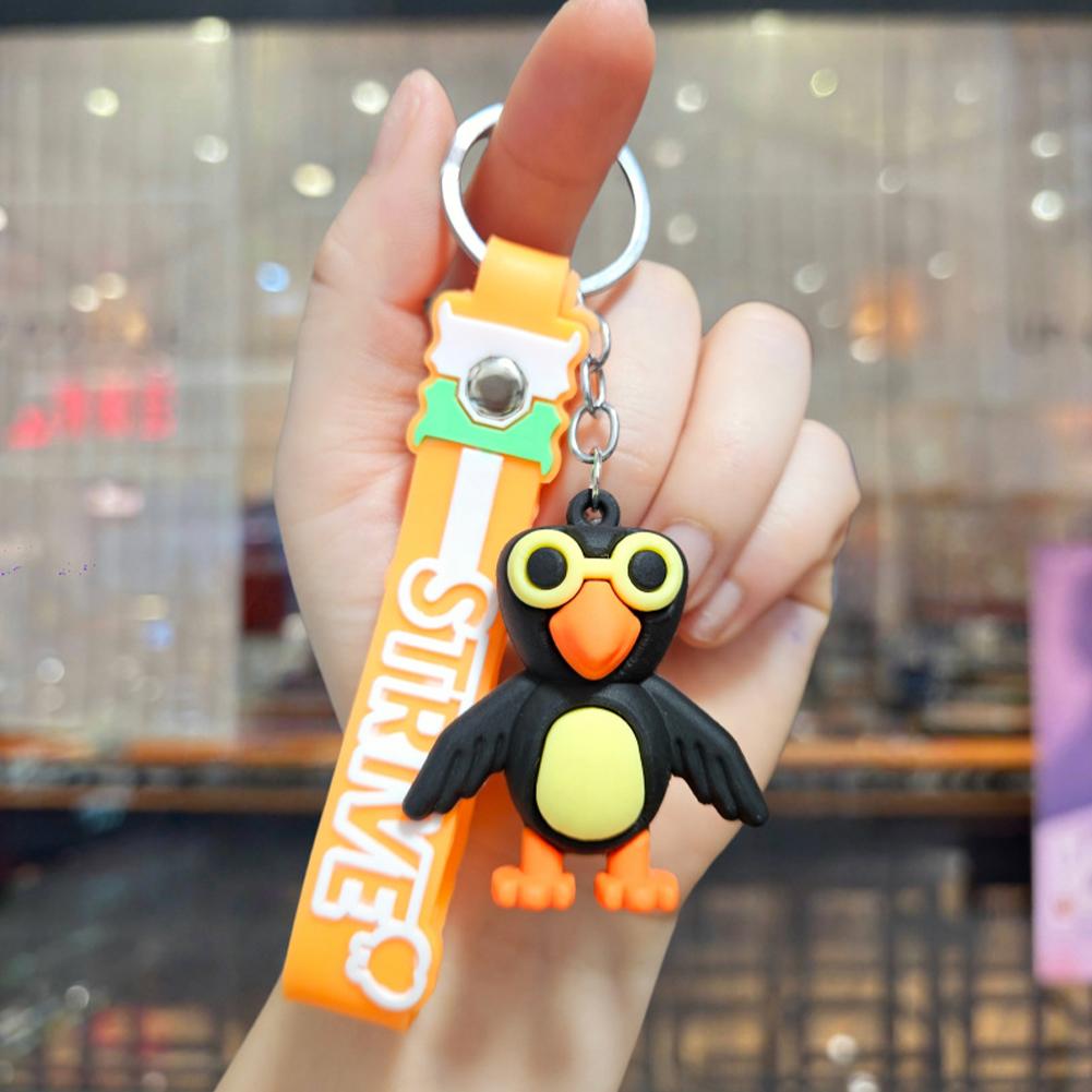 Мультяшные брелки с животными для аксессуаров, смешные мемные брелки-подвески с куклами Капучино Ассасино #13