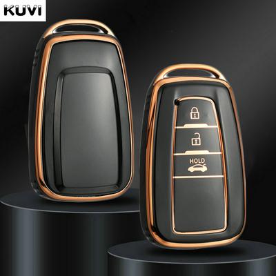 Módní TPU Obal na klíč dálkového ovládání auta Skořepina Fob Pro Toyota Corolla Prius Camry CHR C-HR RAV4 Altis Land Cruiser Prado Bezklíčový