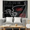 Spiel-Controller-Print Wandteppich, Hintergrund, Einfache Montage, Ideal für Schlafzimmer, Büro & Wohnzimmer, mit Ästhetischer Wanddekoration.