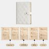 Jewelry Storage Book Set, PU Leather Travel Organizer, with 5 Removable Soft Velvet Pages Design, Jewelry Pouch for Necklaces Rings Earrings