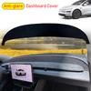 For Tesla Model Y Juniper 2026 2026 Dashboard Cover Pad Suede Sunshade Protector Anti-UV Dash Mat Non-slip Pads Car Accessories