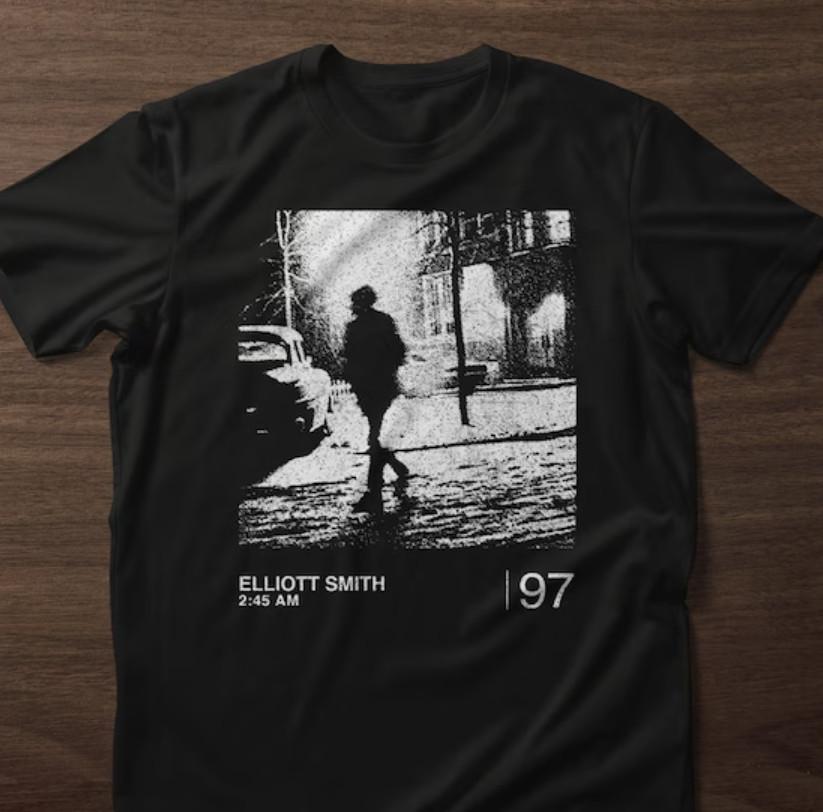 Elliott Smith T-Shirt, Vintage Elliott Smith T-Shirt, Elliott Smith Albums Shirt Unisex T-Shirt S