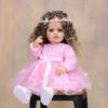 Realistic 55cm Reborn Girl Doll Full Silicone Vinyl Princess Reborn Babies Dolls Kids Playmates Christmas Halloween Decoration Gifts