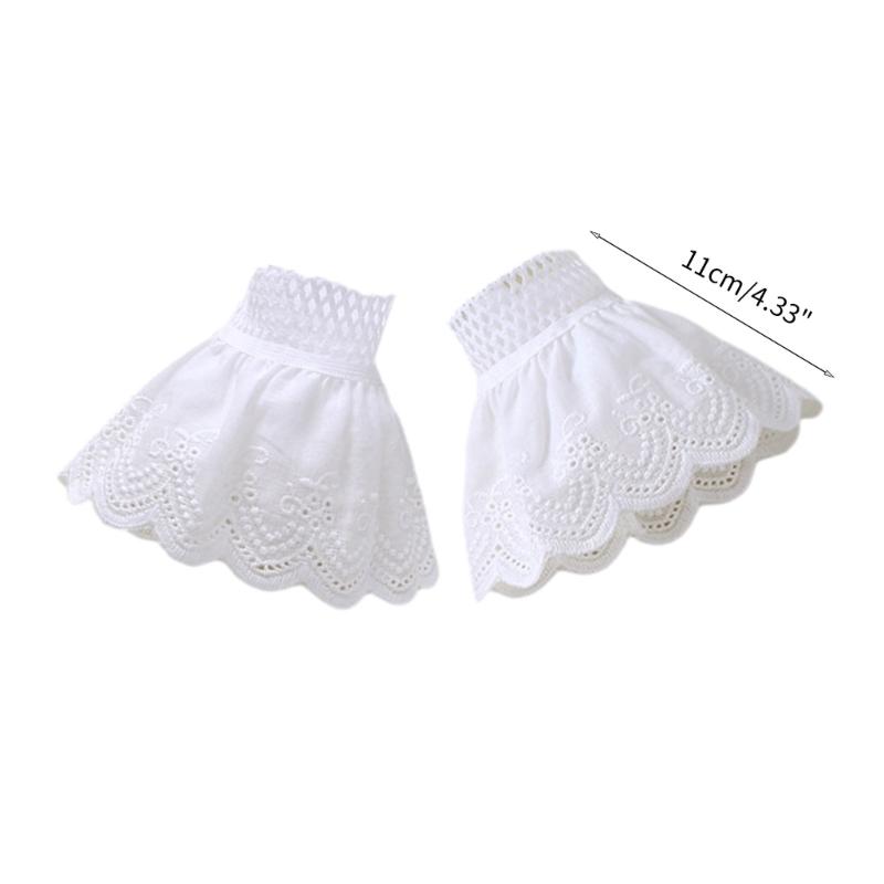 Abnehmbare Hemd Dekorative Handgelenkstulpen Mädchen Hohl Verstellbare Falsche Ärmel Dekorative Ärmel Damen Pullover Kleidung