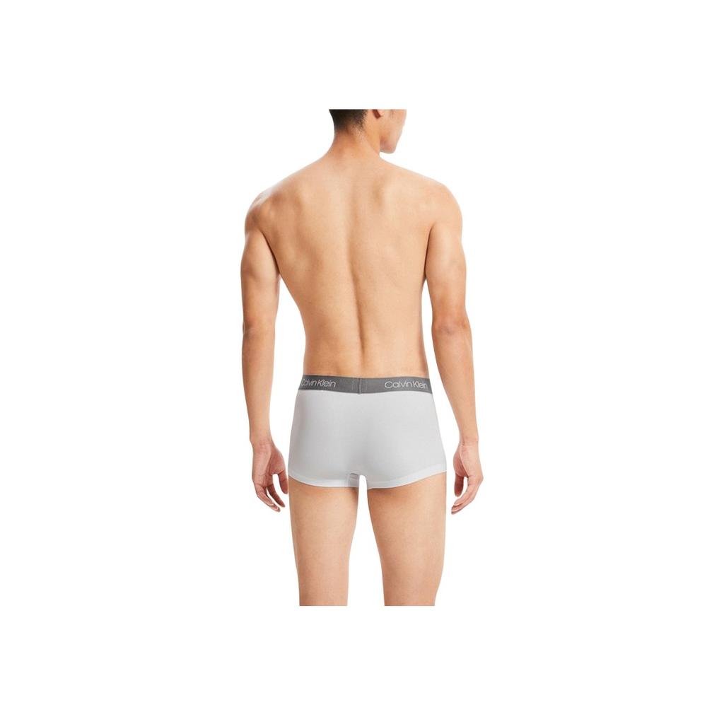 Calvin Klein Air Seamless Series Mesh Fitted Boxer Briefs Men Underwear White NB2753-100