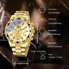 Men's Watch Blu-ray Glass Quartz Watch Classic Watch False Three-eye Digital Alloy Watch