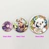32/44/58mm Genshin Impact Tinplate Pin rotund desene animate Snap-in Brose pentru rucsac Cothes Accesorii Joc Anime Collection Badge Decorare