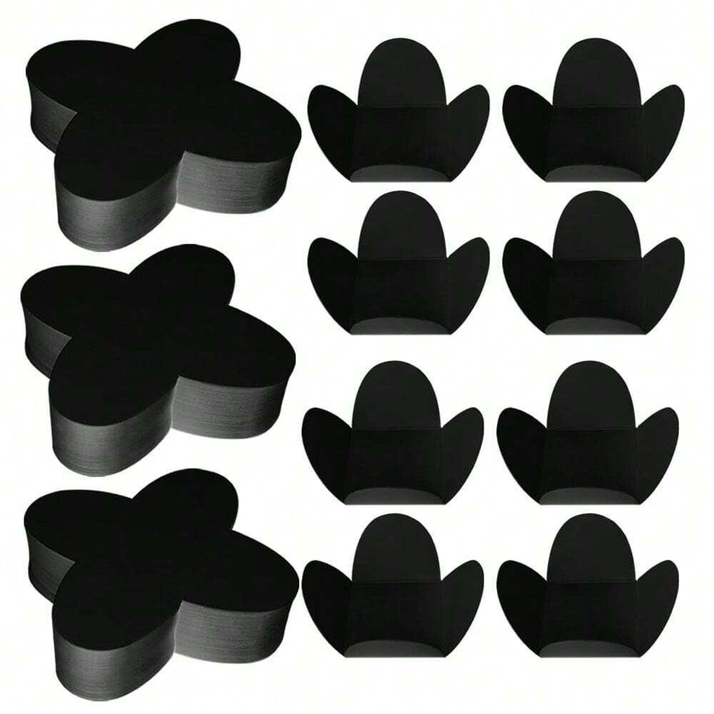 50PCS Chocolate Paper Truffle Wrappers Chocolate Cups Liners Candy Cups Dessert Cups For Muffins, Cupcakes Or Mini Snacks