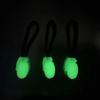 10pcs TPU Night Light Puller End Suitcase Tent Backpack Anti loss Keychain  Outdoor Tool