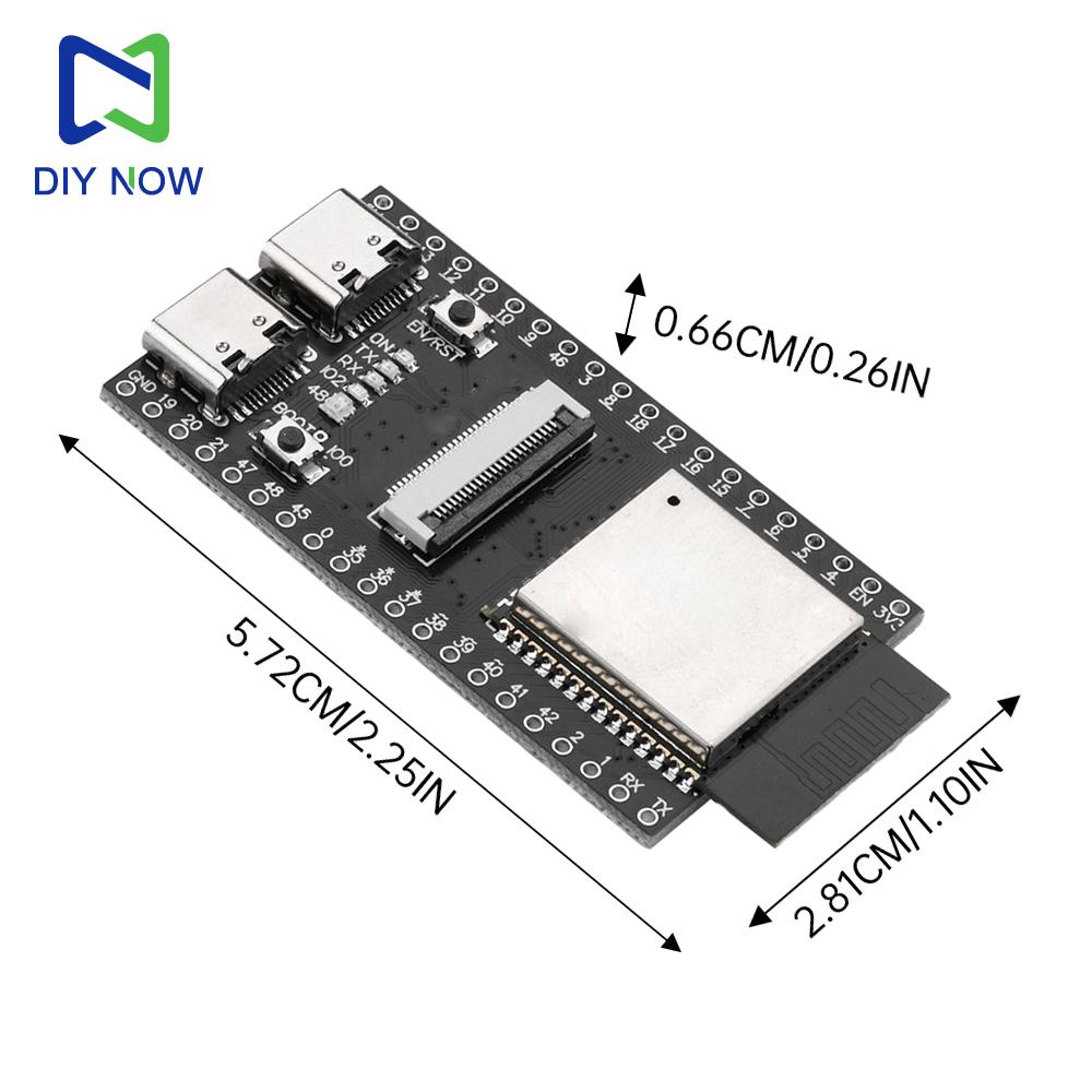 ESP ESP32-S3 CAM WiFi Bluetooth Development Board Module Onboard ESP32-S3 N16R8 Dual TYPE-C OV2640 /OV5640/OV3660 Camera