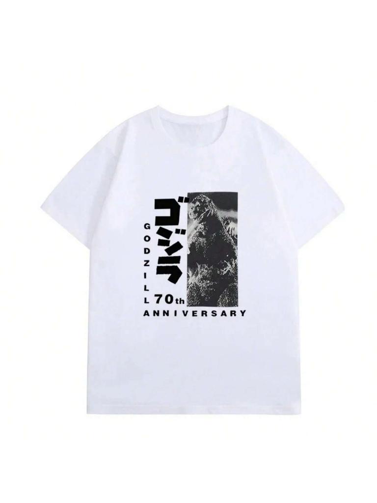 Japan70th Anniversary Shirt Fashion T-Shirt Tops Summer Women's T-Shirt Women's Clothing Fashion Y2K Top Vintage Kawaii