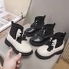 Chic Sweet Girls Princess Boots Elegant Bowknot Children's Fashion Boots Lolita Style Kids Versatile Ankle Socks Boots Versatile