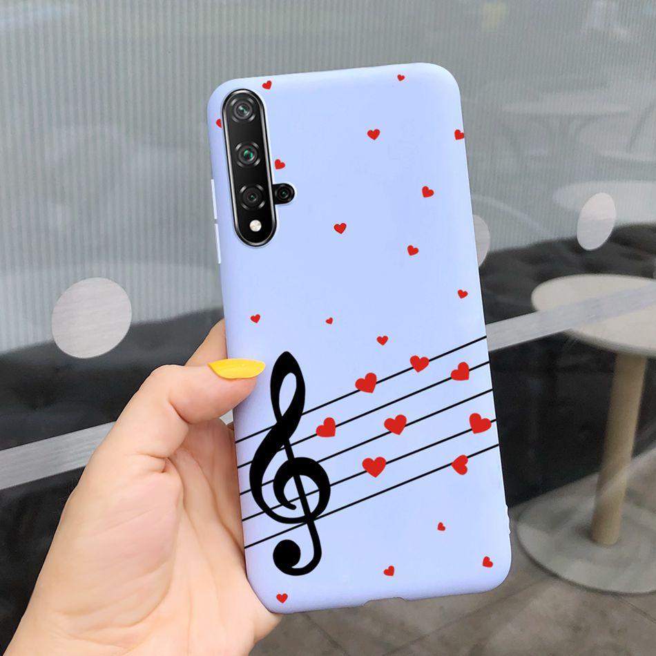 For Huawei Nova 5T Case Beautiful Girl Flower Phone Case For Huawei Nova5T YAL-L21 Soft Silicone Shockproof Back Cover Bumper