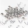 Gold, Silver & Gunmetal Round Electroplated Beads for DIY with Large Holes
