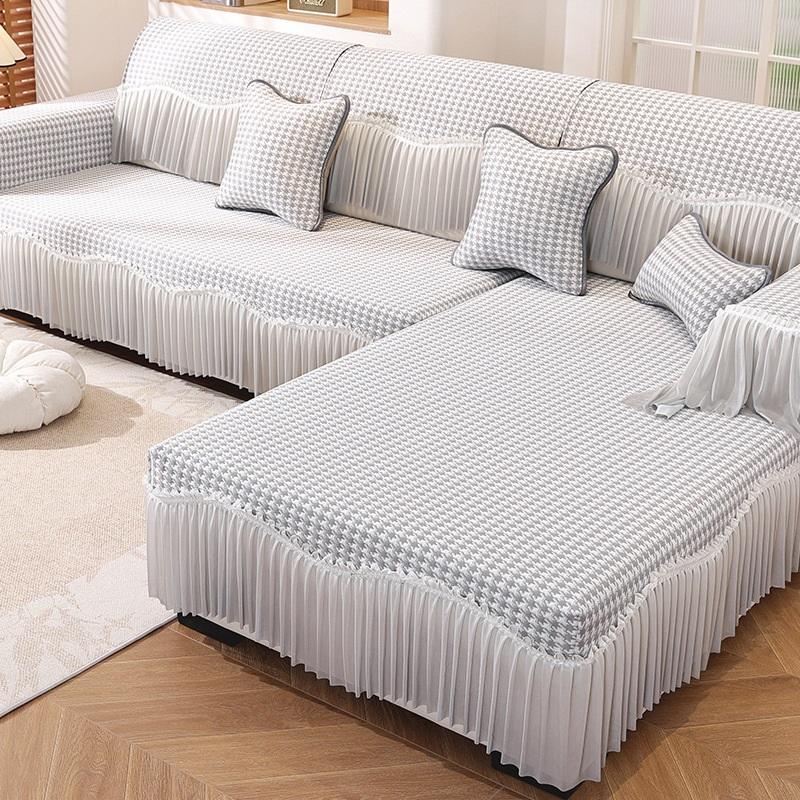 

Летний нескользящий чехол для дивана, подставка для ног, подушка для сиденья, охлаждающий коврик Pillowcase серый