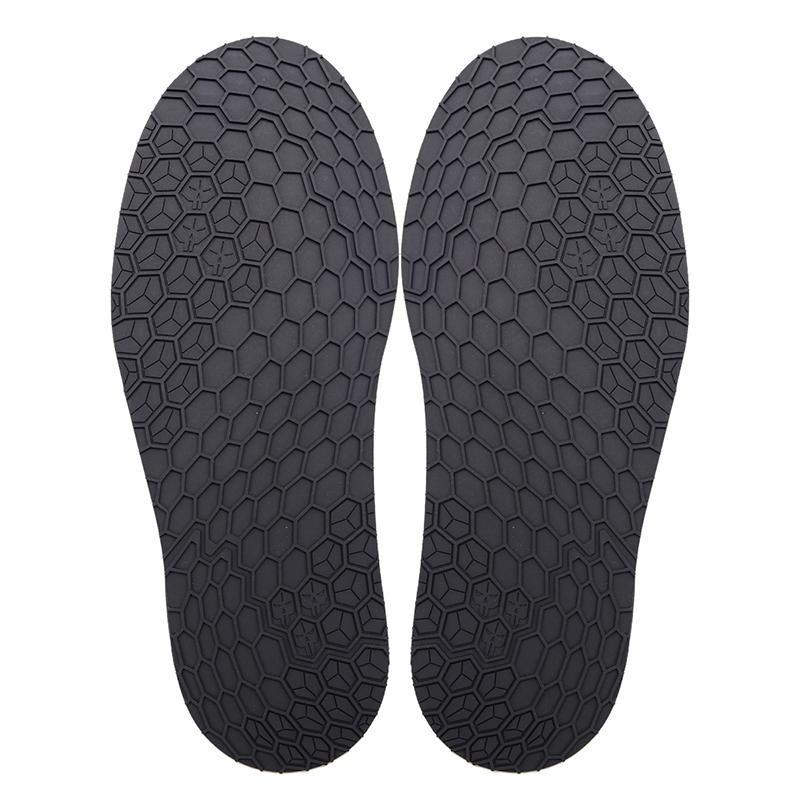 1Pair DIY Replacement Rubber Full Soles Anti-skid Honeycomb Texture Pattern Durable Sole Pads Silent Wear-resistant Shoe Outsole