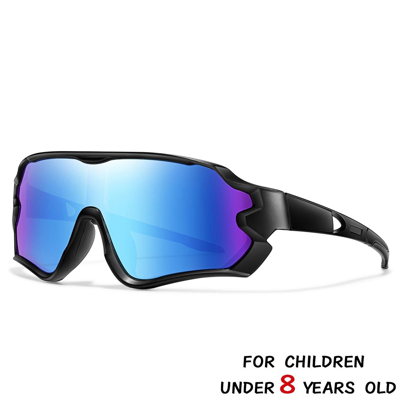 

3-8 Years Old Children Sunglasses Boys And Girls Cycling Riding Outdoor Sports Kids UV400 Goggles Camping Fishing Bike Eyewear