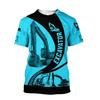 Excavator 3D Print T-shirt For Men Machinery Operator Stripe Short Sleeve Breathable Loose T Shirts Outdoor Summer Work Clothes