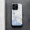 White Swan Illustration Phone Case For IPhone 17 Air 16 E Pro Max 15 14 13 Mini 12 Pro 11 Max Plus Black Glass Cover