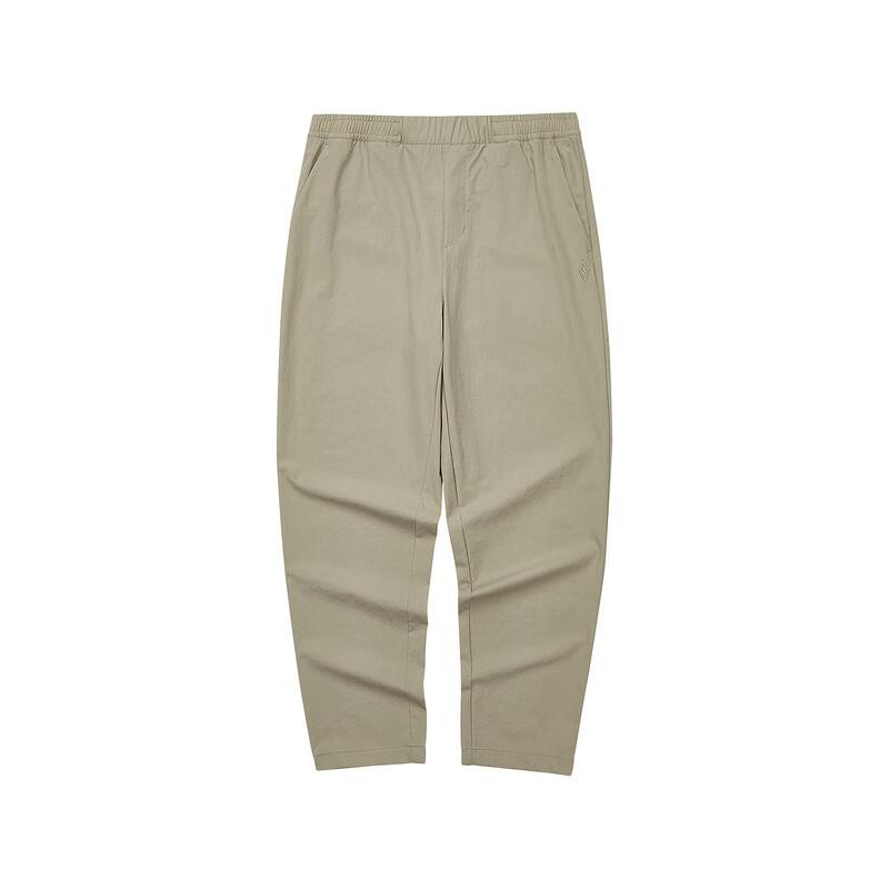 Skechers Yazu Series Comfortable Woven Loose Casual Pants Men bottoms Chestnut-Gold L324M030-00EG XXL