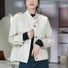 Stylish Stand Collar Women's Short Trench Coat - Age-Reducing, Loose Fit for Spring & Autumn 2026