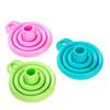 3pcs Silicone Funnels Are Foldable Small and Large Foldable Kitchen Funnels Are Used for Transferring Liquids from Water Bottles